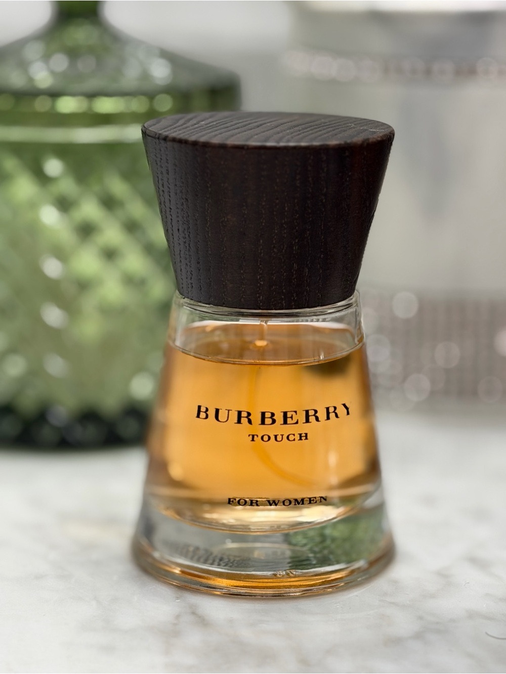 Burberry Amber-Toned Glass Perfume Bottle